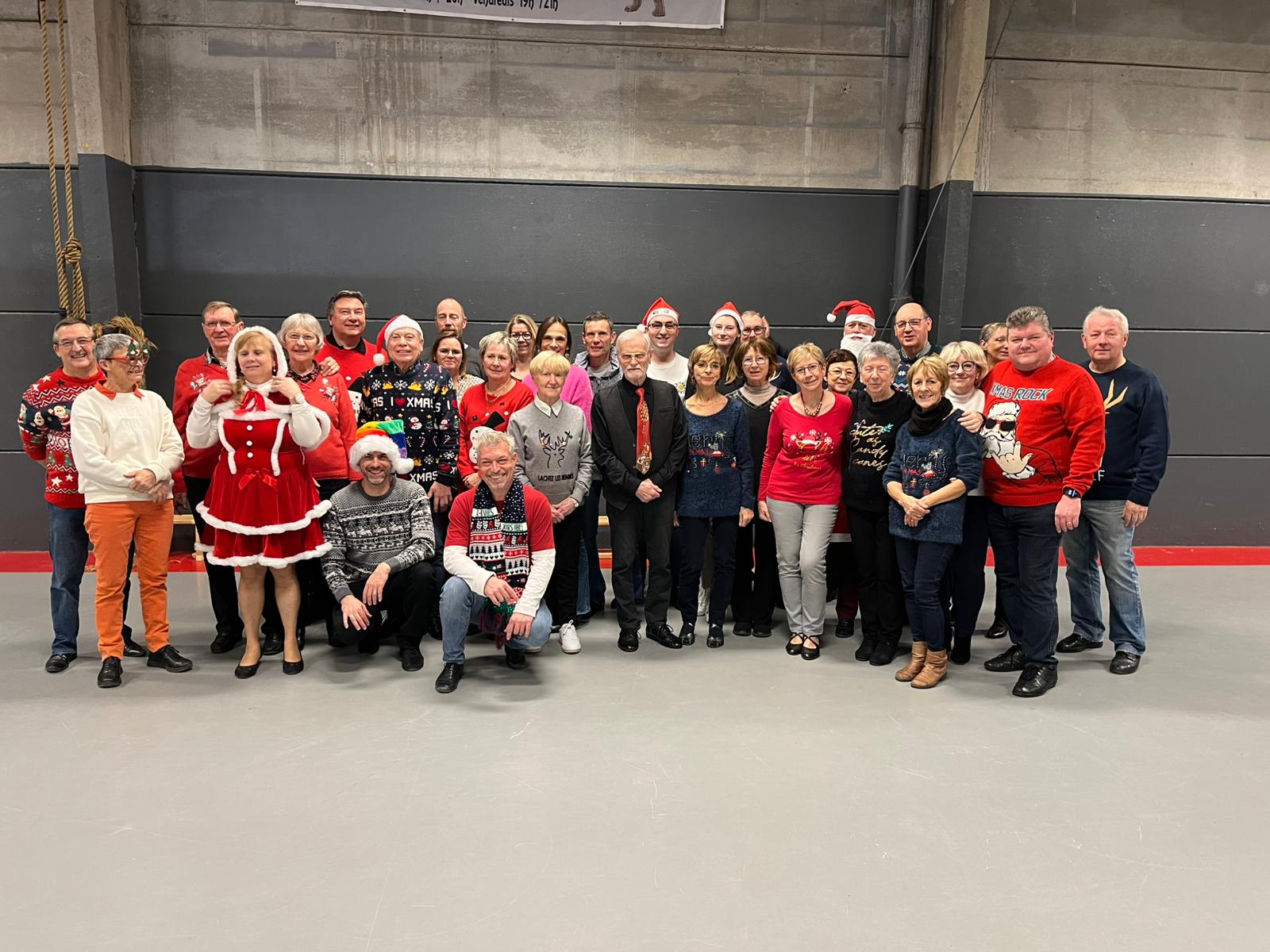 Photo de Noël du groupe Moyen